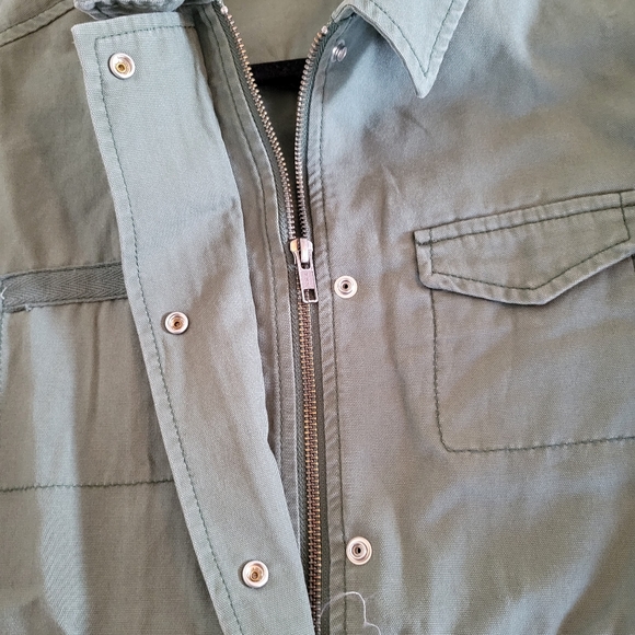 NWT Rubbish Lightweight Olive Army Green Jacket from Nordstrom - Picture 5 of 13